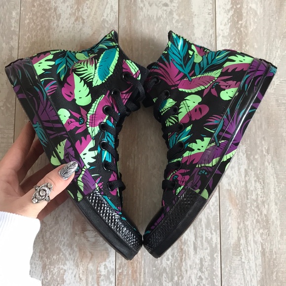NWTConverse ID Custom Floral high tops! - Picture 6 of 8